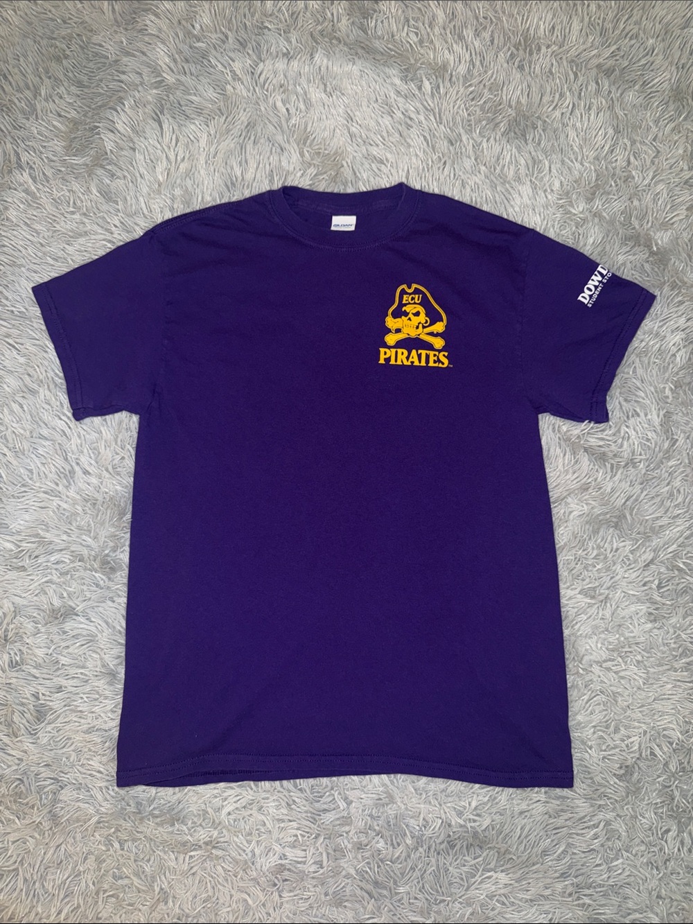 ECU Pirates Purple Short-Sleeve Graphic T-Shirt